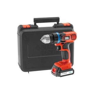 Masina de gaurit si insurubat Black+Decker EGBL18K, cu acumulator