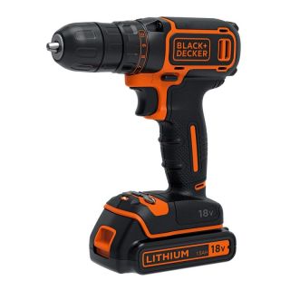 Masina de gaurit si insurubat Black+Decker C18KB, cu acumulator