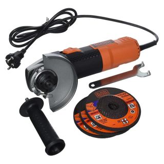 Polizor unghiular Black+Decker BEG210KAC3, 115mm