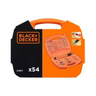 Trusa de scule Black+Decker, 54 piese