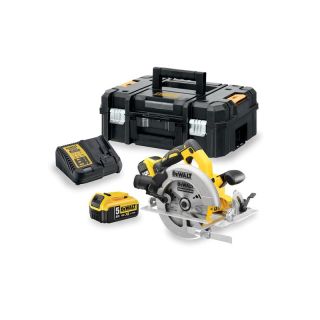 Fierastrau circular de mana Dewalt DCS570P2, 184mm, 18V, cu acumulator