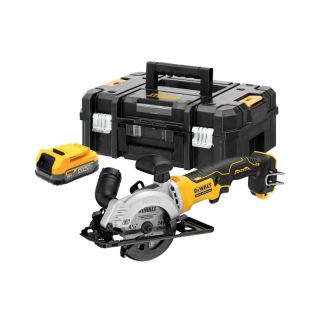 Fierastrau circular de mana Dewalt DCS571E1T, 115mm, 18V, cu acumulator