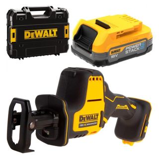 Fierastrau sabie Dewalt DCS369E1T, 18V, cu acumulator