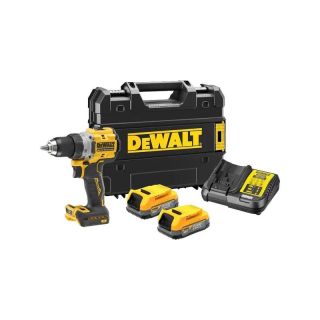 Masina de gaurit si insurubat cu percutie Dewalt DCD800E2T, cu acumulator