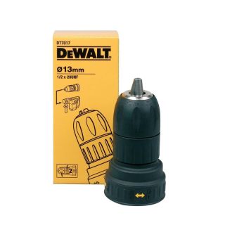 Mandrina cu cheie Dewalt DT7017, 1.5-13mm, 1/2"-20, adaptor pentru D25104K, D25304K