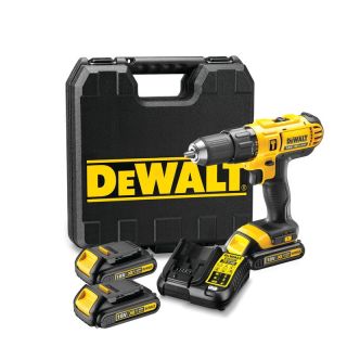 Masina de gaurit si insurubat cu percutie Dewalt DCD776C3, cu acumulator