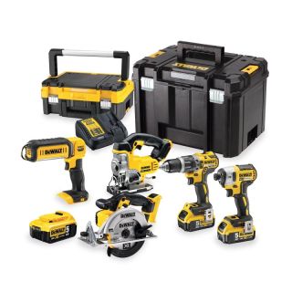 Pachet 5 scule Dewalt DCK551P3T