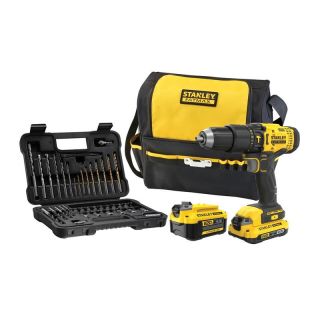 Masina de gaurit si insurubat cu percutie Stanley SFMCD711DMA, cu acumulator