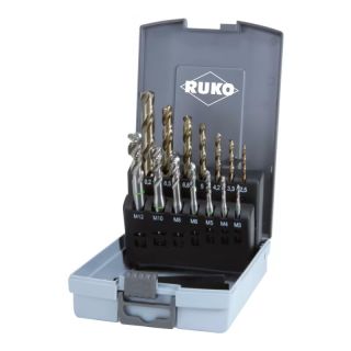 Trusa de scule Ruko HSSE-Co, 14 piese