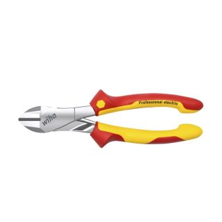 Cleste tais lateral Wiha DynamicJoint de forta cromat 200 mm VDE