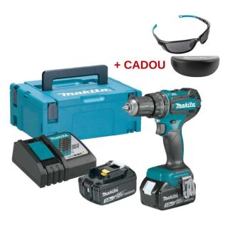 Masina de gaurit si insurubat Makita MET-14149, cu acumulator + ochelari de protectie