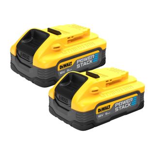 Set 2 acumulatori Dewalt DCBP518H2 Powerstack, 18V, 5.0Ah