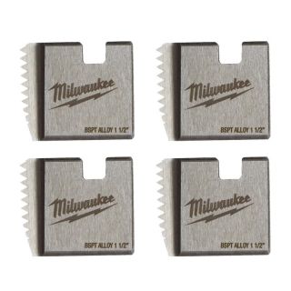 Set bacuri de filetare Milwaukee BSPT 1-1/2"