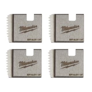 Set bacuri de filetare Milwaukee BSPT 1-1/4"