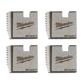Set bacuri de filetare Milwaukee BSPT 2"