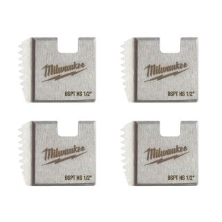 Set bacuri de filetare Milwaukee BSPT HS 1/2"