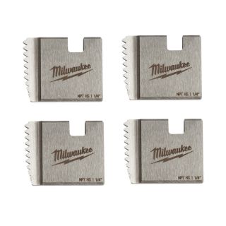 Set bacuri de filetare Milwaukee NPT HS 1-1/4"