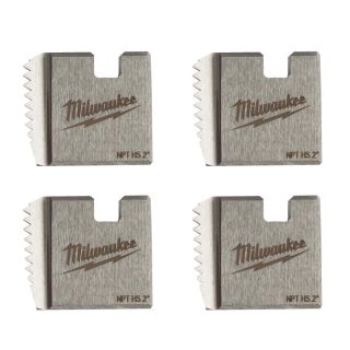 Set bacuri de filetare Milwaukee NPT HS 2"