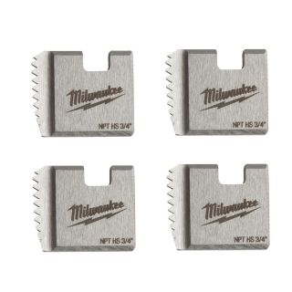 Set bacuri de filetare Milwaukee NPT HS 3/4"