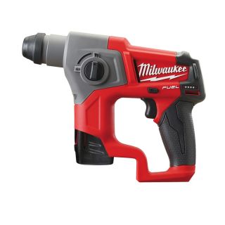 Ciocan rotopercutor Milwaukee M12 CH-202C, SDS Plus, 12V, 1.1J, cu acumulator