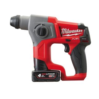 Ciocan rotopercutor Milwaukee M12 CH-402C, SDS Plus, 12V, 1.1J, cu acumulator