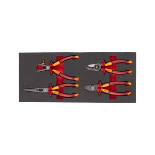 Milwaukee Set clesti VDE in insertie spuma, 4 piese