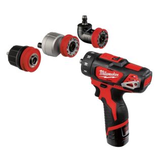 Masina de gaurit si insurubat Milwaukee M12 BDDXKIT-202C, cu acumulator
