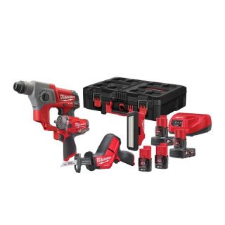 Pachet 4 scule Milwaukee M12 FPP4C-624PEU