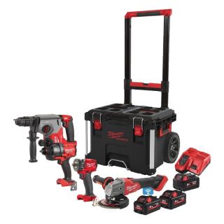 Pachet 4 scule Milwaukee M18 FPP4C-555T