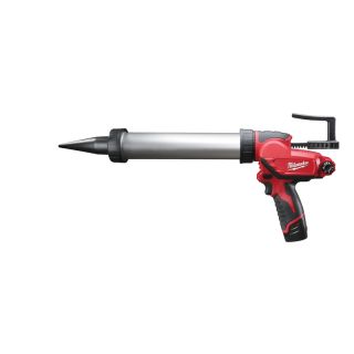 Pistol pentru silicon Milwaukee M12 PCG/400A-201B, 12V, cu acumulator