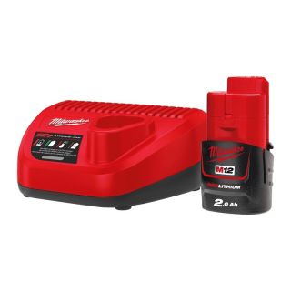 Set acumulator si incarcator Milwaukee M12 NRG-201