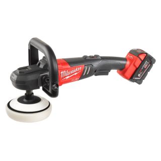Masina de polisat / slefuit Milwaukee M18 FAP180-502X, 180mm, cu acumulator