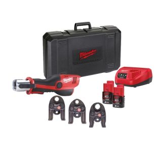Dispozitiv de presare Milwaukee M12HPT-202C 3 bacuri cu profil TH (16/20/26 mm)
