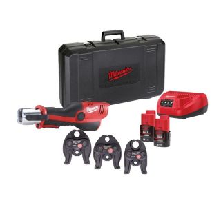 Dispozitiv de presare Milwaukee M12HPT-202C 3 bacuri cu profil U (16/20/25 mm)