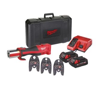 Dispozitiv de presare Milwaukee M18BLHPT-202C 3 falci cu profil U (16/20/25 mm)