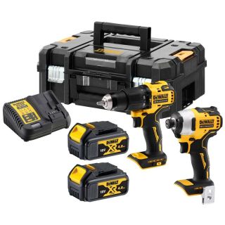 Pachet 2 scule Dewalt DCK2062M2T