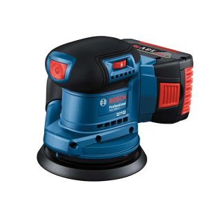 Slefuitor orbital Bosch GEX 185-LI, 125mm, cu acumulator