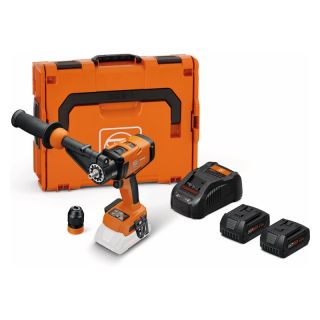 Masina de gaurit si insurubat cu percutie Fein ASCM 18-4 QMP AS Set, cu acumulator